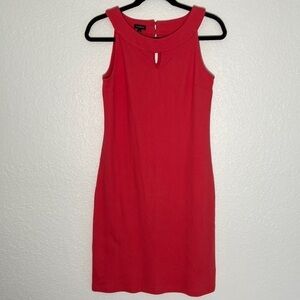 TALBOTS Women's Cotton Coral Tank Top Dress - S